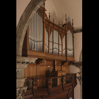 La Orotava (Teneriffa), Nuestra Seora de la Conceptin, Seitlicher Blick zur Orgel