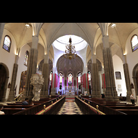 San Cristbal de La Laguna (Teneriffa), Catedral de Nuestra Seora de los Remedios, Innenraum in Richtung Chor