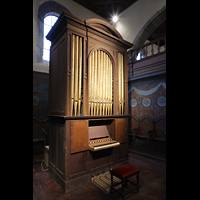 Tacoronte (Teneriffa), Santa Catalina, Orgel seitlich