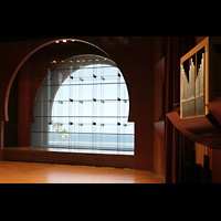 Las Palmas (Gran Canaria), Auditorio Alfredo Kraus, Rckpositiv und Fenster zum Meer