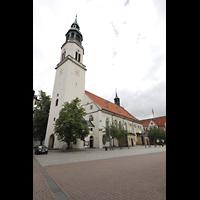 Celle, Stadtkirche St. Marien, Turm mit Kirche von Sden