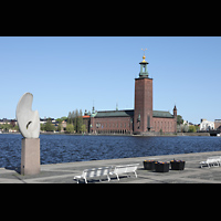 Stockholm, Stadshus (City Hall), Ansicht von Südosten