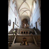 Köln (Cologne), Basilika St. Gereon, Aufgang vom Dekagon in den Hochchor