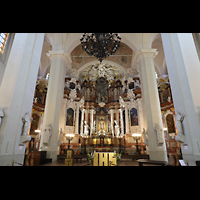 Vilnius, Šv. Jonu bažnycia (Universitätskirche St. Johannis), Chorraum mit Hauptaltar