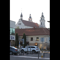 Vilnius, Šv. arkangelo Rapolo bažnycia (Erzengel Raphael), Ansicht von Westen