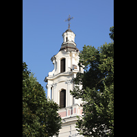 Vilnius, Šv. arkangelo Rapolo bažnycia (Erzengel Raphael), Turmhelm des linken Turms