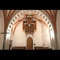 Mnchen (Munich), Liebfrauendom, Sakramentskapelle in Richtung Orgel