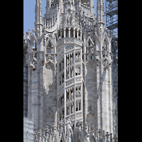 Milano (Mailand), Duomo di Santa Maria Nascente, Treppenaufgang zum Turm