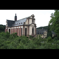 Grolittgen, Zisterzienserabtei, Abteikirche Auenansicht
