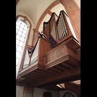 Grolittgen, Zisterzienserabtei, Orgel von unten
