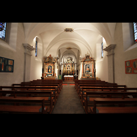 Choëx, Saint-Silvestre, Innenraum in Richtung Chor