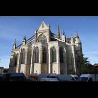 Bordeaux, Saint-Michel, Auenansicht Chor