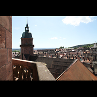 Freudenstadt, Ev. Stadtkirche, Blick vom Nordturm nach Südosten