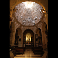 Palma de Mallorca, Sant Agusti / Iglesia de Ntra. Sra. del Socorro, Kapelle von San Nícolas de Tolentino mit barocker Kuppel