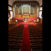 Denver, Trinity United Methodist Church, Innenraum in Richtung Orgel