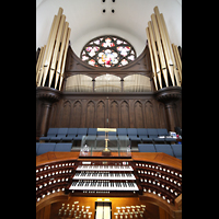 Denver, Cathedral Basilica of the Immaculate Conception, Orgel mit Spieltisch