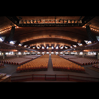 Ocean Grove, Great Auditorium, Blick vom Spieltisch der Hauptorgel zur Gallery Organ