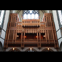Chicago, University, Rockefeller Memorial Chapel, Orgel auf der Westempore