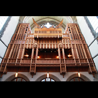 Chicago, University, Rockefeller Memorial Chapel, Orgel auf der Westempore