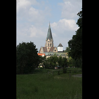 St. Ottilien, Erzabtei, Klosterkirche, Gesamtansicht außen