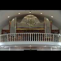 Hafnarfjörður, Kirkja, Romantische Orgel auf der Empore