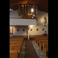 Hammerfest, St. Mikael, Orgelempore