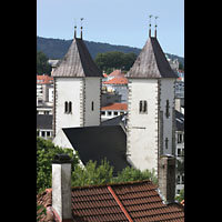Bergen, Mariakirke, Blick vom Øvre Blekeveien zur Kirche