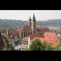 Esslingen, Stadtkirche St. Dionys, Die Stadtkirche aus der Vogelperspektive