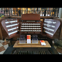 Wien (Vienna), Stephansdom, Alter Spieltisch der Kauffmann-Orgel