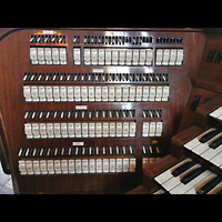 Wien (Vienna), Stephansdom, Kauffmann-Orgel, linke Registerstaffel
