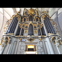 Berlin, St. Marienkirche, Orgel mit Spieltisch
