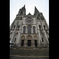 Chartres, Cathdrale Notre-Dame, Fassade