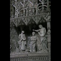 Chartres, Cathdrale Notre-Dame, Die Taufe Jesu