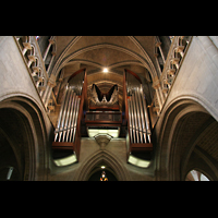 Lausanne, Cathédrale, Orgelempore