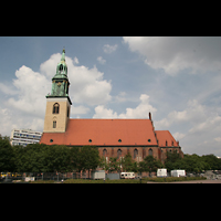 Berlin, St. Marienkirche, Seitenansicht