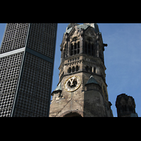 Berlin, Kaiser-Wilhelm-Gedchtniskirche, Alter und neuer Turm