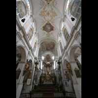 München (Munich), Alt St. Peter, Chor und Deckengewölbe