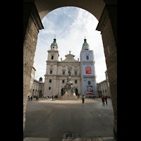Salzburg, Dom, Domplatz