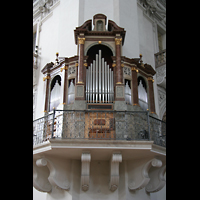 Salzburg, Dom, Südwestliche Pfeilerorgel (Renaissance-Orgel)