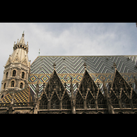 Wien (Vienna), Stephansdom, Dach des Hauptschiffs