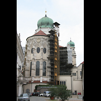 Passau, Dom St. Stephan, Chor von außen
