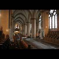 Paderborn, Dom, Blick vom Chor zur Turmorgel