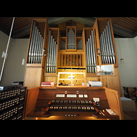 Hildesheim, Liebfrauenkirche, Orgel mit Spieltisch