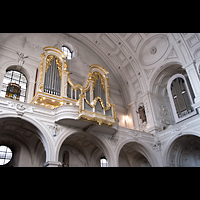 München (Munich), Jesuitenkirche St. Michael (ehem. Hofkirche), Orgelempore
