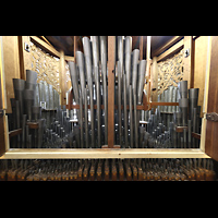 Alkmaar, Sint Laurenskerk, Geffnetes Rckpositiv