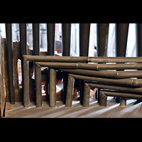 Amsterdam, Nieuwe Kerk, Kondukten zu den Hauptwerks-Prospektpfeifen