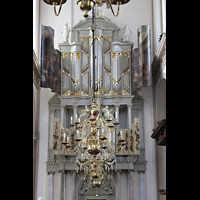 Amsterdam, Westerkerk, Orgel von der Chorempore aus gesehen