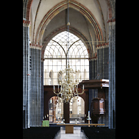 Groningen, Martinikerk, Blick durch den Lettner in den Chorraum