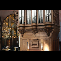 Groningen, Martinikerk, Chororgel und Hauptorgel