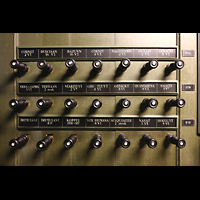 Groningen, Martinikerk, Linke Registerstaffel